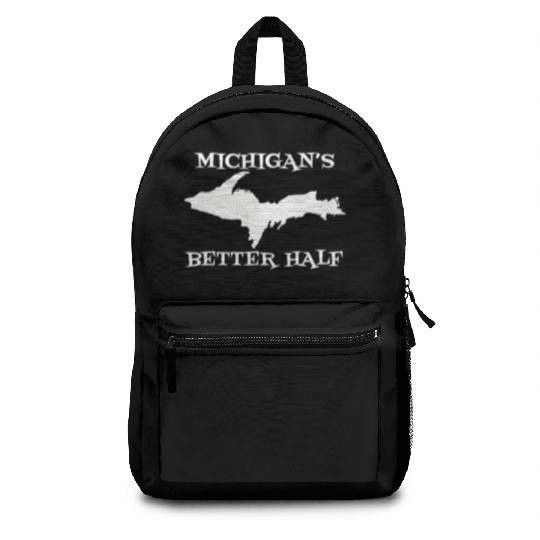 Michigan Better Half Upper Peninsula Yoopers 906 U Backpacks