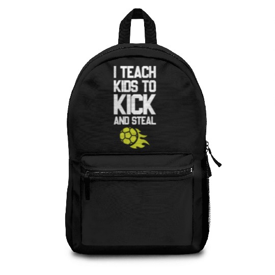 Soccer Coach Football Coach Dad and Mom Gift Idea Backpacks