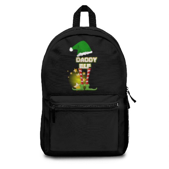 Daddy Elf Daddy Elf Daddy Elf Backpacks