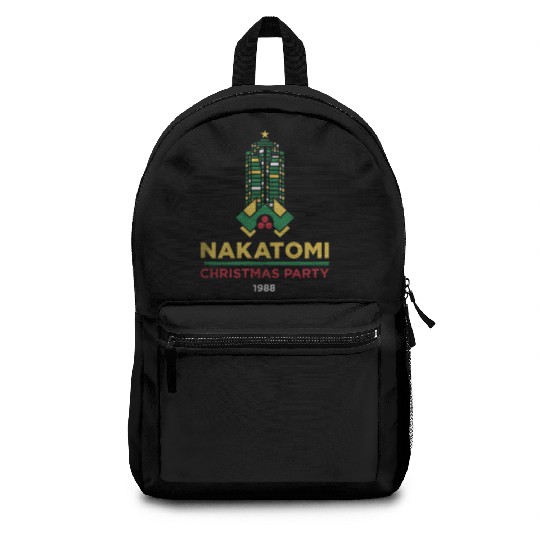 Die Hard Nakatomi Christmas Party 1988 Backpacks