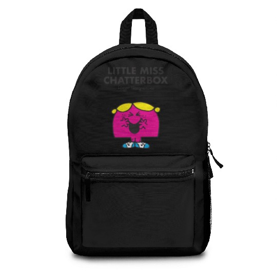 Mr Men Little Miss Chatterbox Backpacks