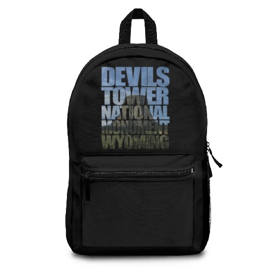 Devils Tower National Monument Wyoming Souvenir Backpacks