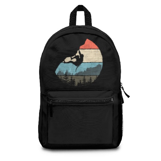 Vintage Style Rock Climbing Retro Bouldering Backpacks