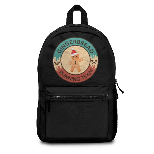 Gingerbread Running Team Backpacks