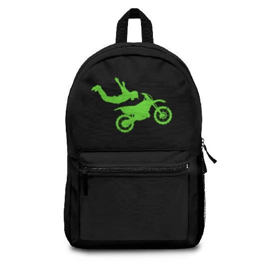 Motorbike Motocross Extreme Sport Lovers Gift Backpacks