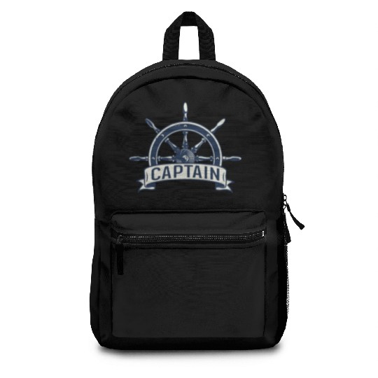 Boat Captain Humor Boating Sailor Backpacks