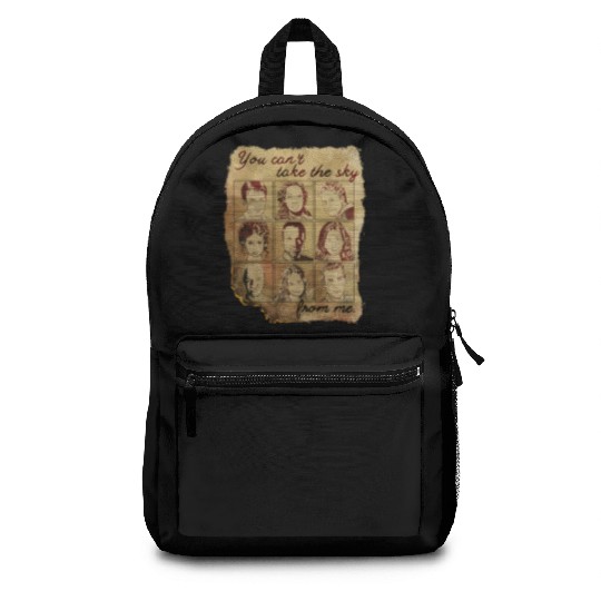 Firefly Burned Poster Backpacks