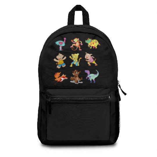 cute Animal Crossing Characters Backpacks