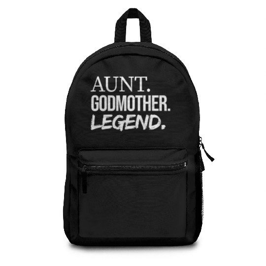 Aunt Godmother Legend, Funny Favorite Aunt Backpacks