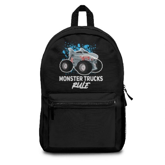 Monster Trucks Rule... Monster Truck Backpacks