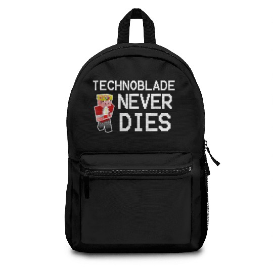 Technoblades Never Dies Video Game Gaming Backpacks
