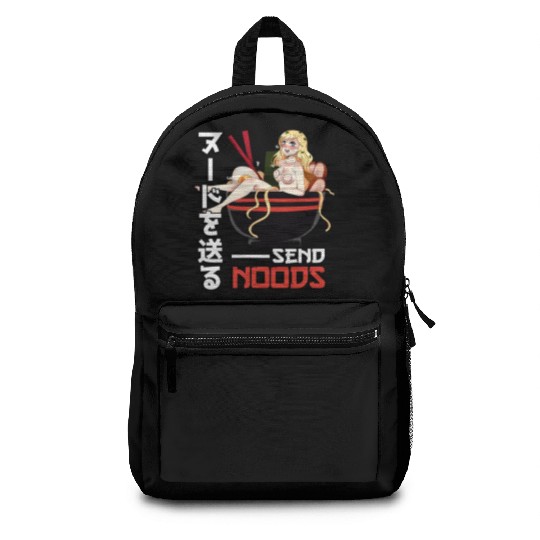 Send Noods Waifu Material - Anime Otaku Gift Backpacks