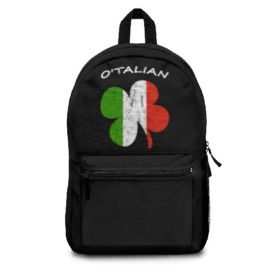 O'talian Funny Italian Irish, St Patricks Day Backpacks
