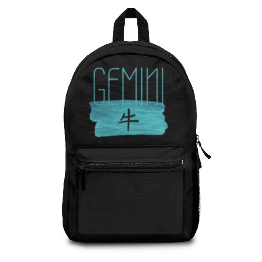 GEMINI OX AESTHETIC ZODIAC Backpacks