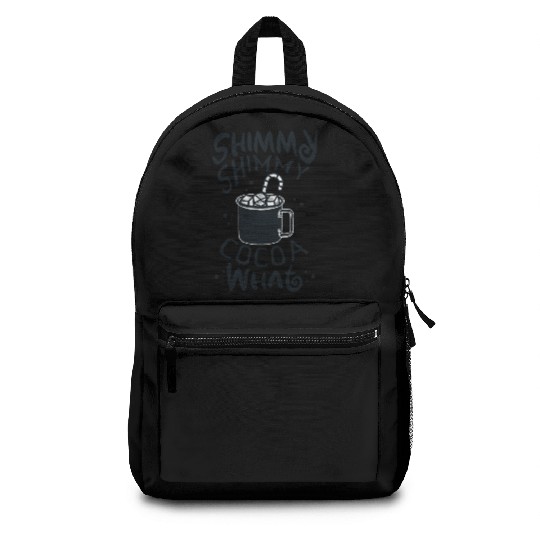 Shimmy Shimmy Hot Cocoa Black Backpacks