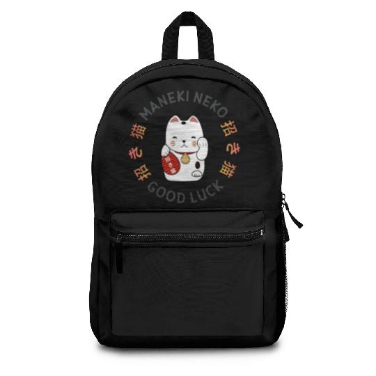 Maneki Neko: Lucky Cat Backpacks