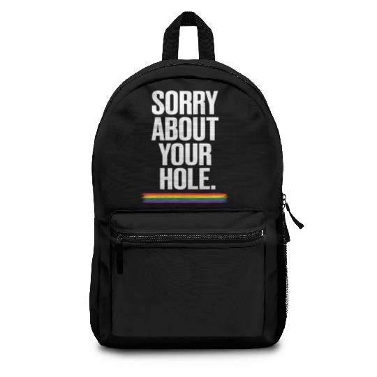 Gay Couple Homosexual LGBTQ Queer Pride Backpacks