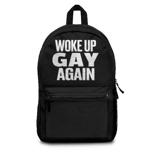 Gay Couple Homosexual LGBTQ Queer Pride Backpacks