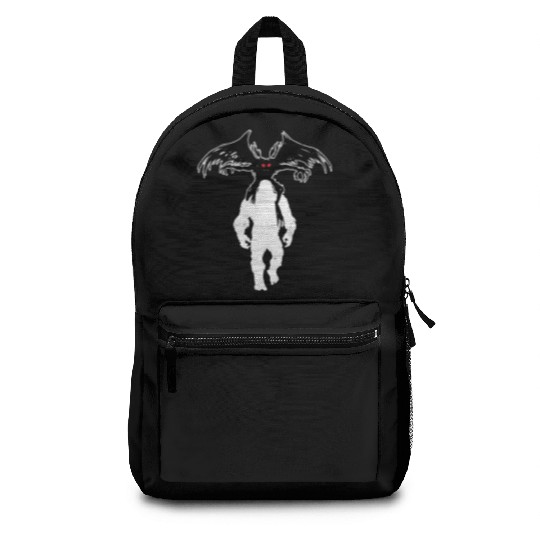 Bigfoot Riding Mothman - Funny Sasquatch Myth Backpacks