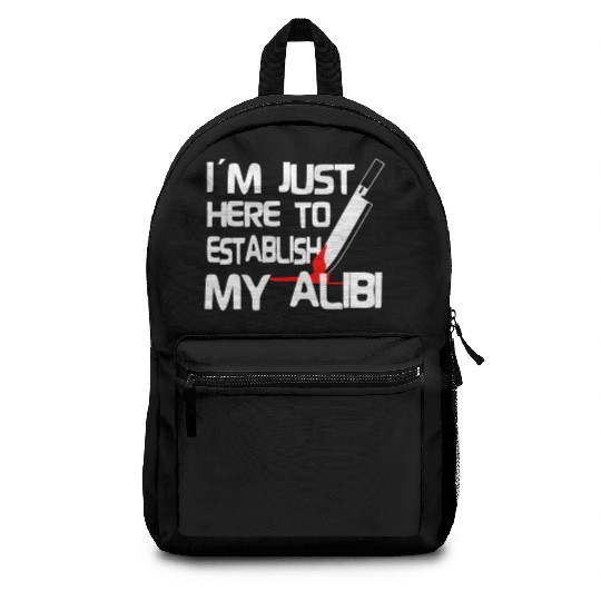 True Crime Detective Serial Killer Documentaries Backpacks