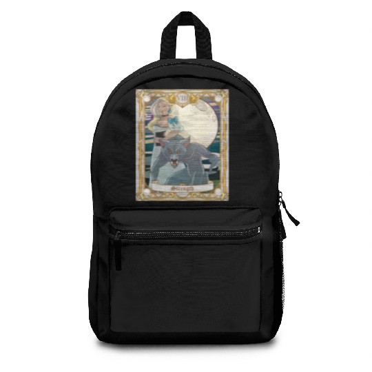 Strength Tarot Card, Major Arcana Anime Vampire Backpacks