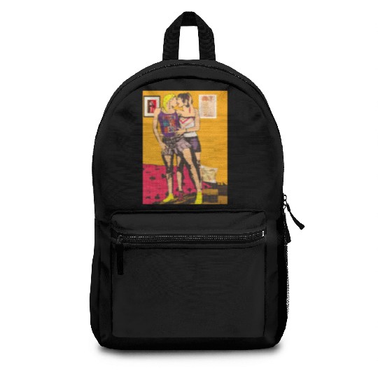 Pixel hot lesbians kissing Backpacks