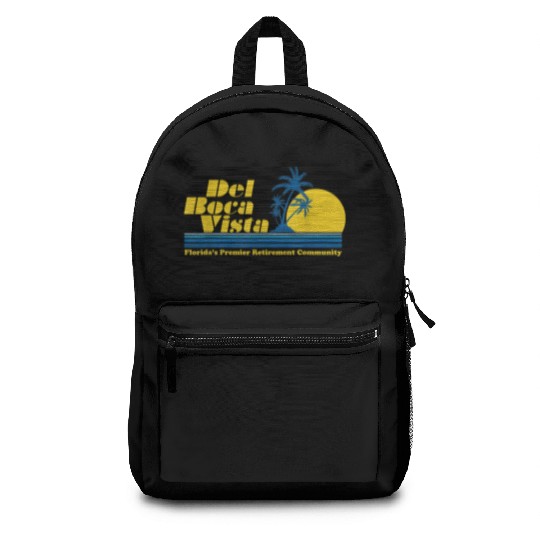 Del Boca Vista Retirement Community Funny No 2376 Backpacks