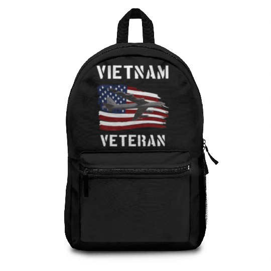 Vietnam Veteran B52 Stratofortress Bomber Plane Us Backpacks