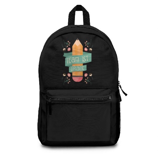 Back To School Student Teacher Team 1St Grade Backpacks