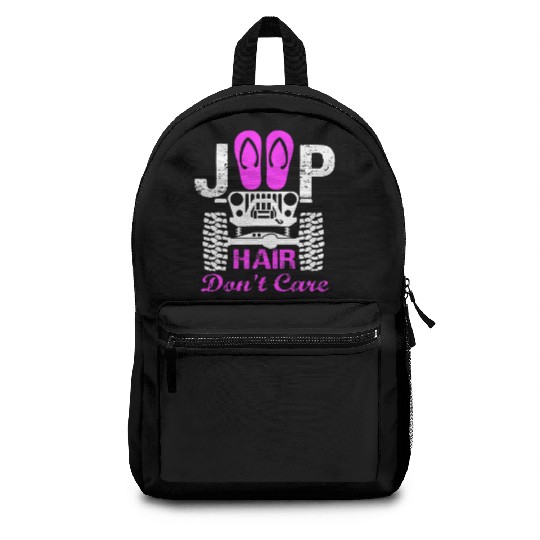 Jeep Hair Don't Care Backpacks