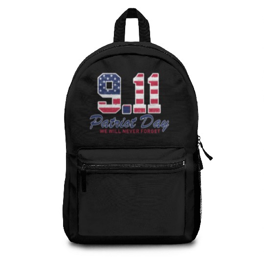Patriot Day Never Forget 9 11 Anniversary Backpacks