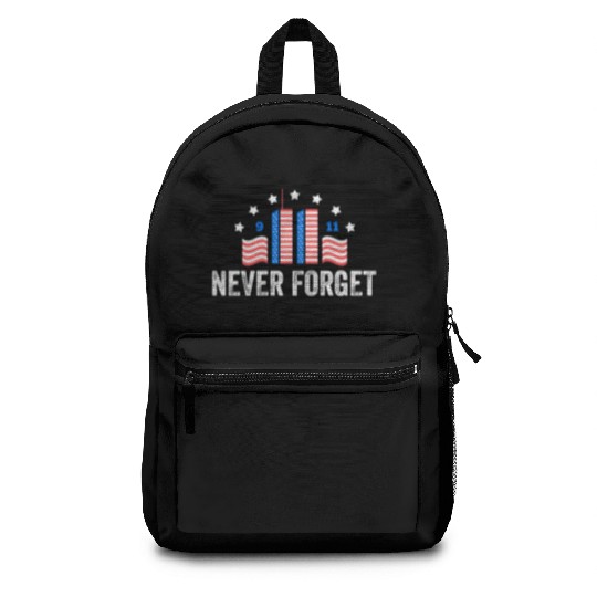 Never Forget 9/11 Patriot Day 2021 Backpacks