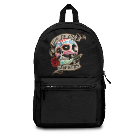 Dia de los muertos Calavera Day Of The Dead Backpacks