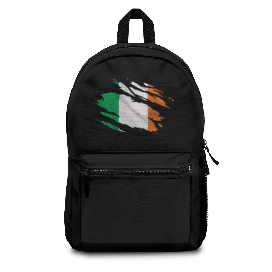 Ireland Ripped Flag Backpacks
