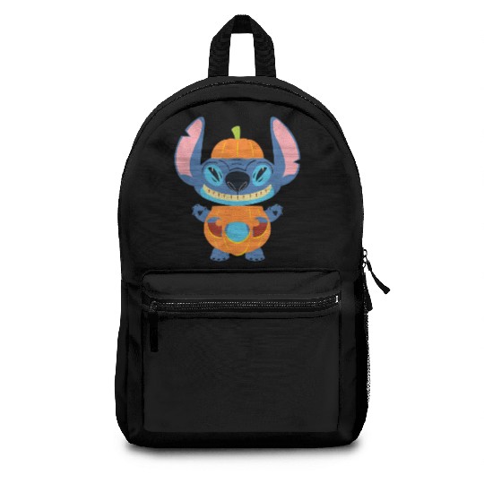 Stitch Pumpkin Halloween Backpacks