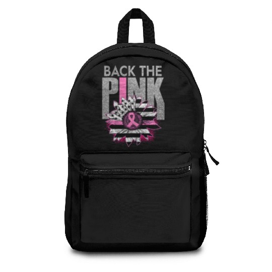 Pink Ribbon Breast Cancer Awareness Backpacks