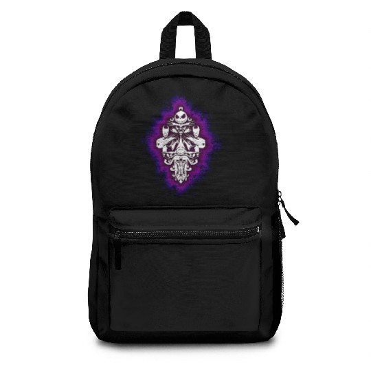 Jack Skellington Haunted Mansion Wallpaper Backpacks