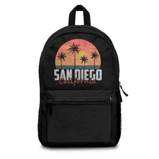 San Diego CA California Pacific Beach Backpacks