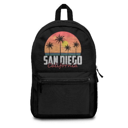 San Diego CA California Pacific Beach Backpacks
