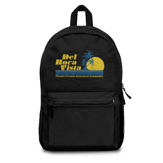 Del Boca Vista Retirement Community Funny No 2376 Backpacks