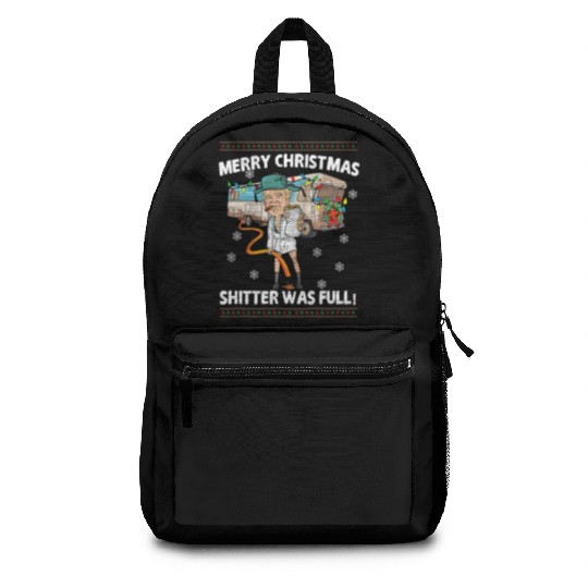 Donald Trump Cousin Eddie Christmas Backpacks Shitte