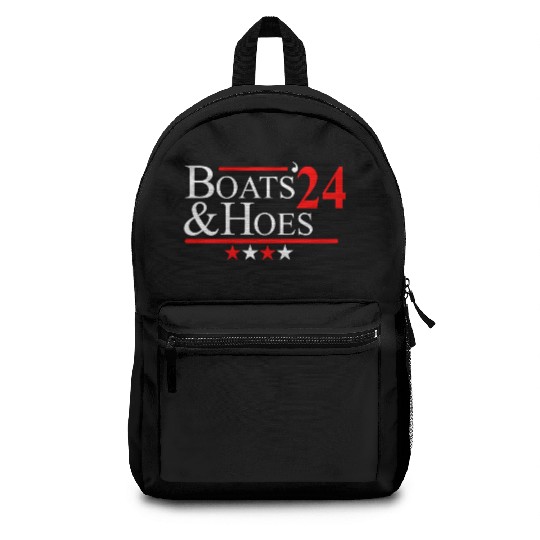 Boats And Hoes Backpacks