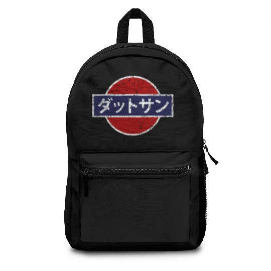 Datsun Vintage Japanese Car Backpacks