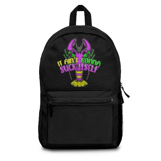 Funny Lobster Mardi Gras Backpacks