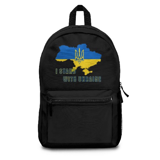 I Stand With Ukraine Backpacks