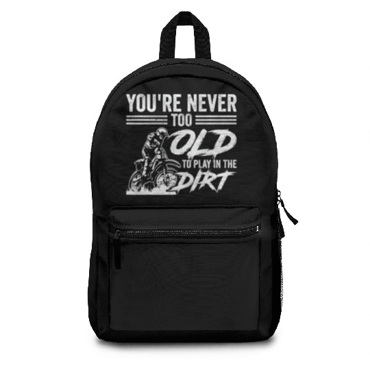 Bikers Not Too Old Off-roading Dirt Bike Backpacks