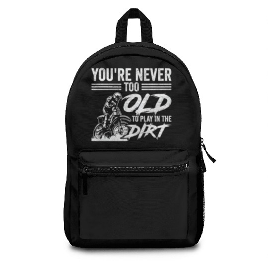 Bikers Not Too Old Off-roading Dirt Bike Backpacks