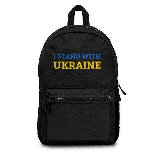 "I stand with Ukraine" Support & Solidarity Backpacks