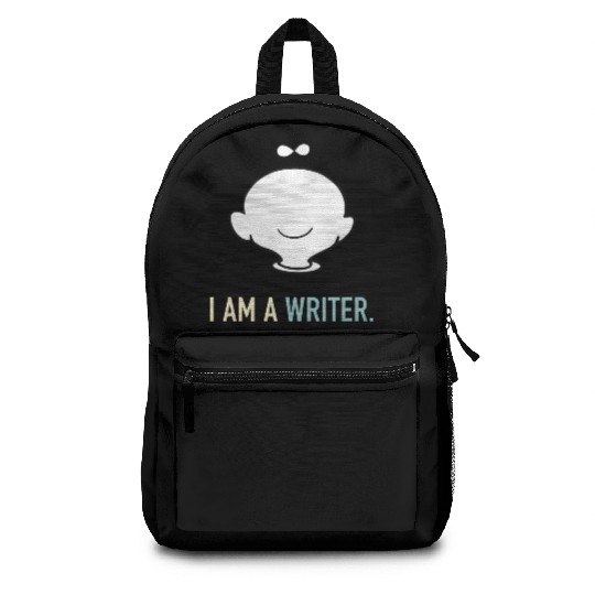 I am a writer Backpacks