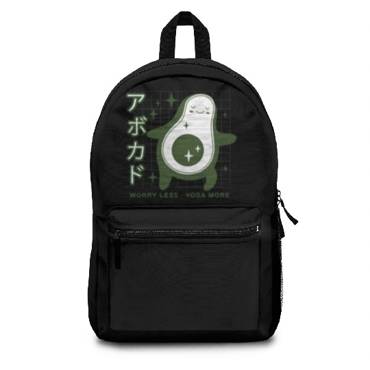 Funny Yoga Design Backpacks
